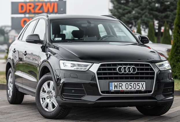 Audi Q3 cena 87500 przebieg: 106000, rok produkcji 2017 z Skoczów małe 436